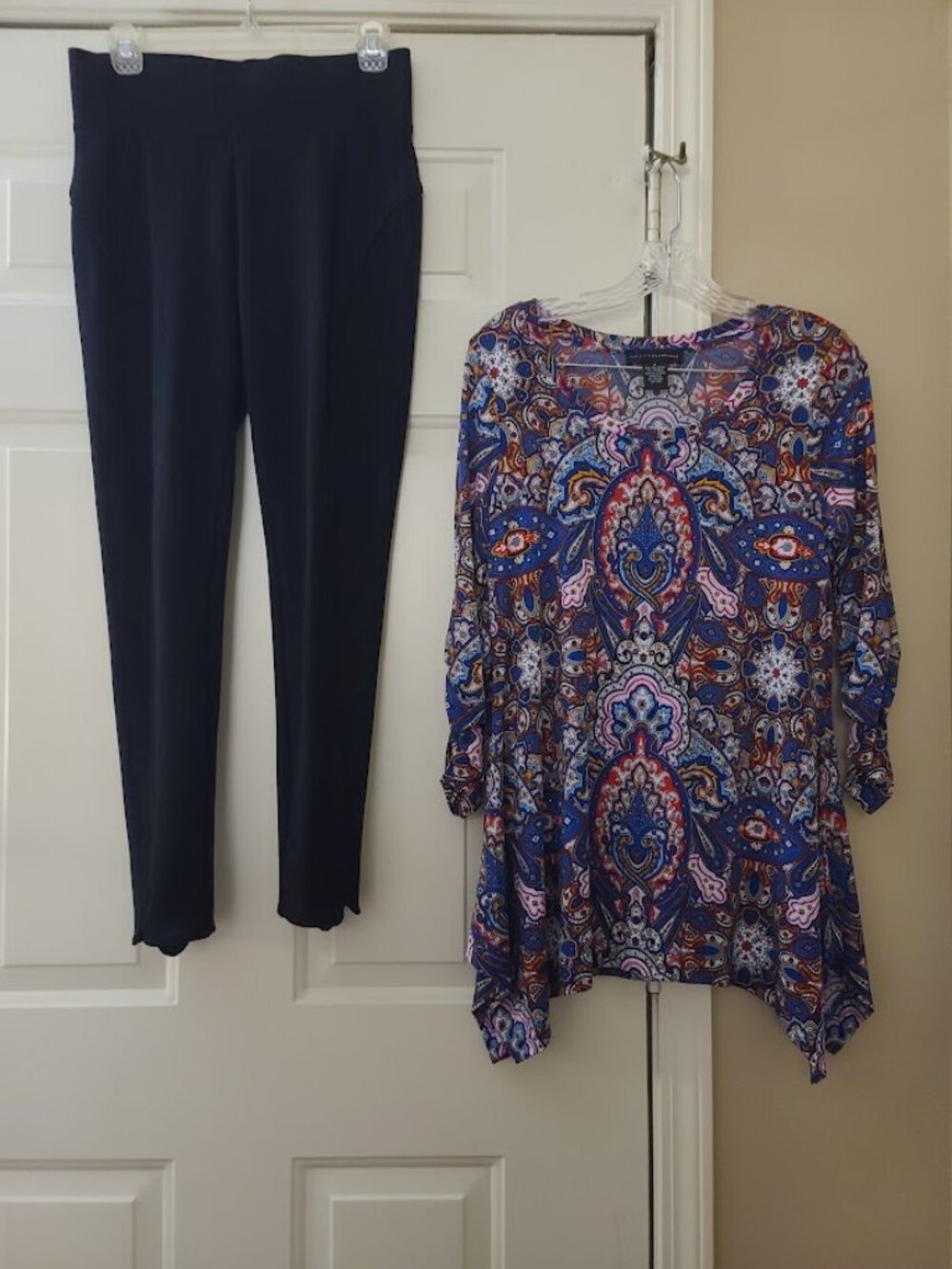 Grace Elements Boho Top & 7Seven Stretch Pants